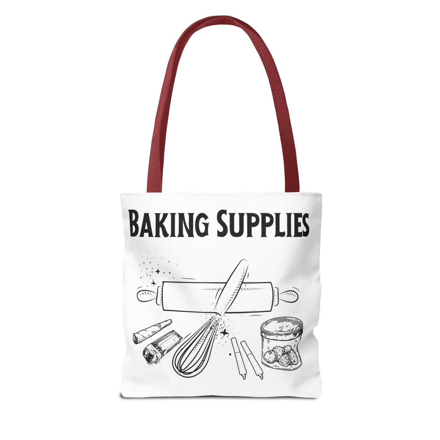 Baking Supplies Tote Bag - Perfect for Bakers and Cooking Enthusiasts