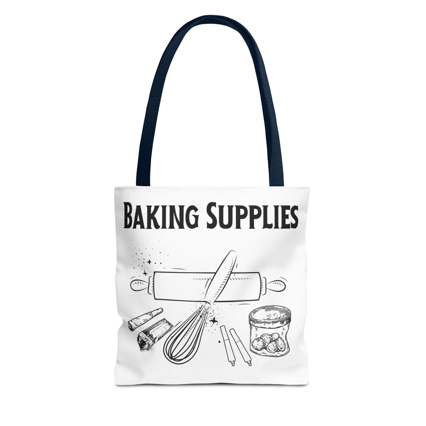 Baking Supplies Tote Bag - Perfect for Bakers and Cooking Enthusiasts