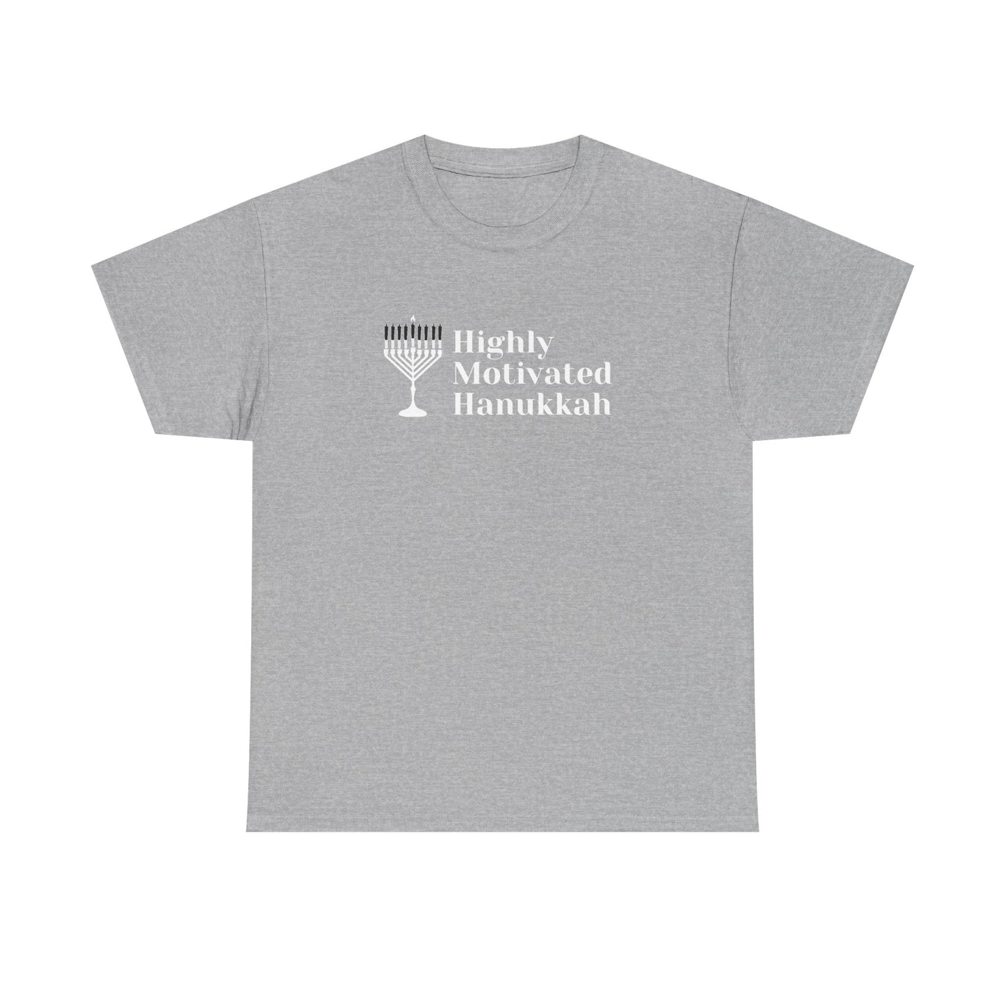 Highly Motivated Hanukkah Unisex Heavy Cotton Tee