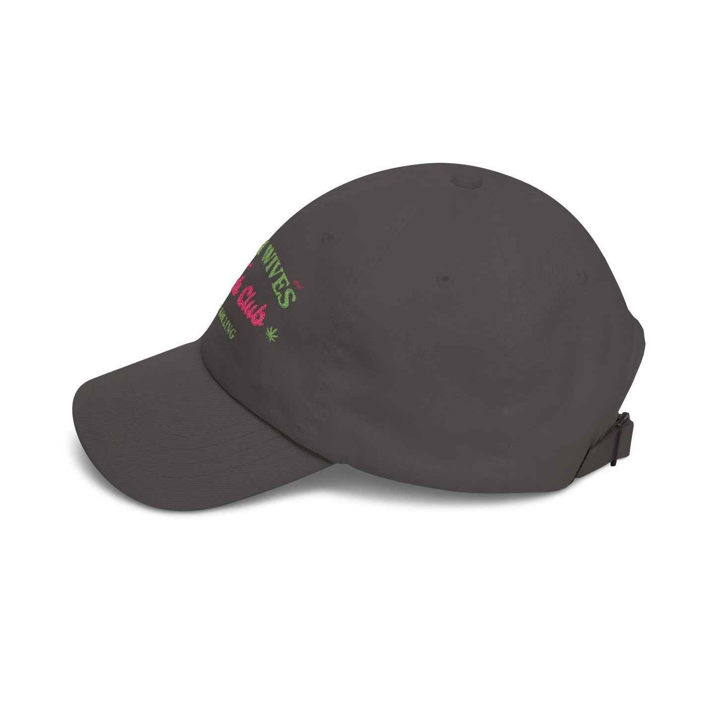 "SLOSW" Stoney Wives Beach Club Dad Hat | Embroidered Podcast Merch Baseball Cap | The Secret Lives of Stoney Wives | Vintage Cotton Golf Cap | Golf Course Casual Wear