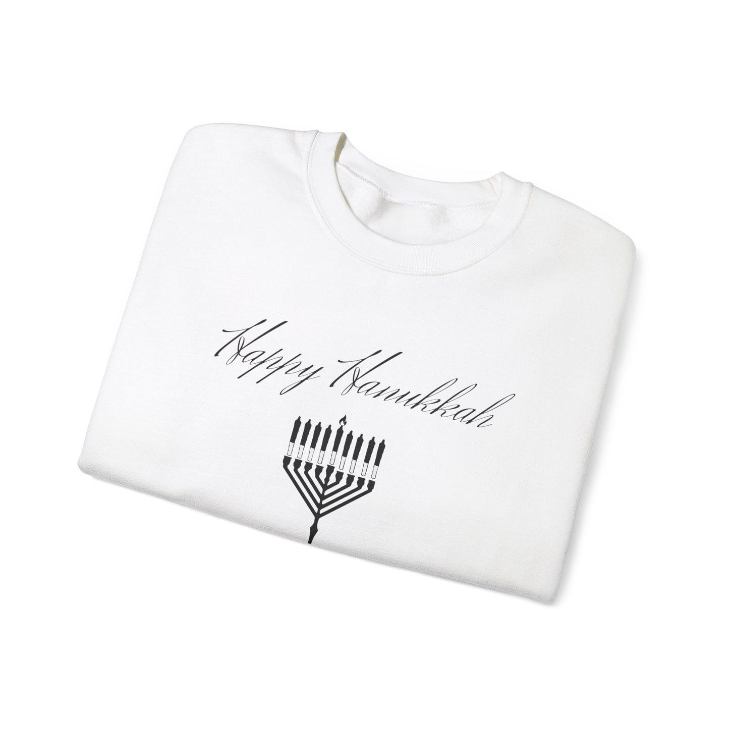 Happy Hanukkah Unisex Crewneck Sweatshirt