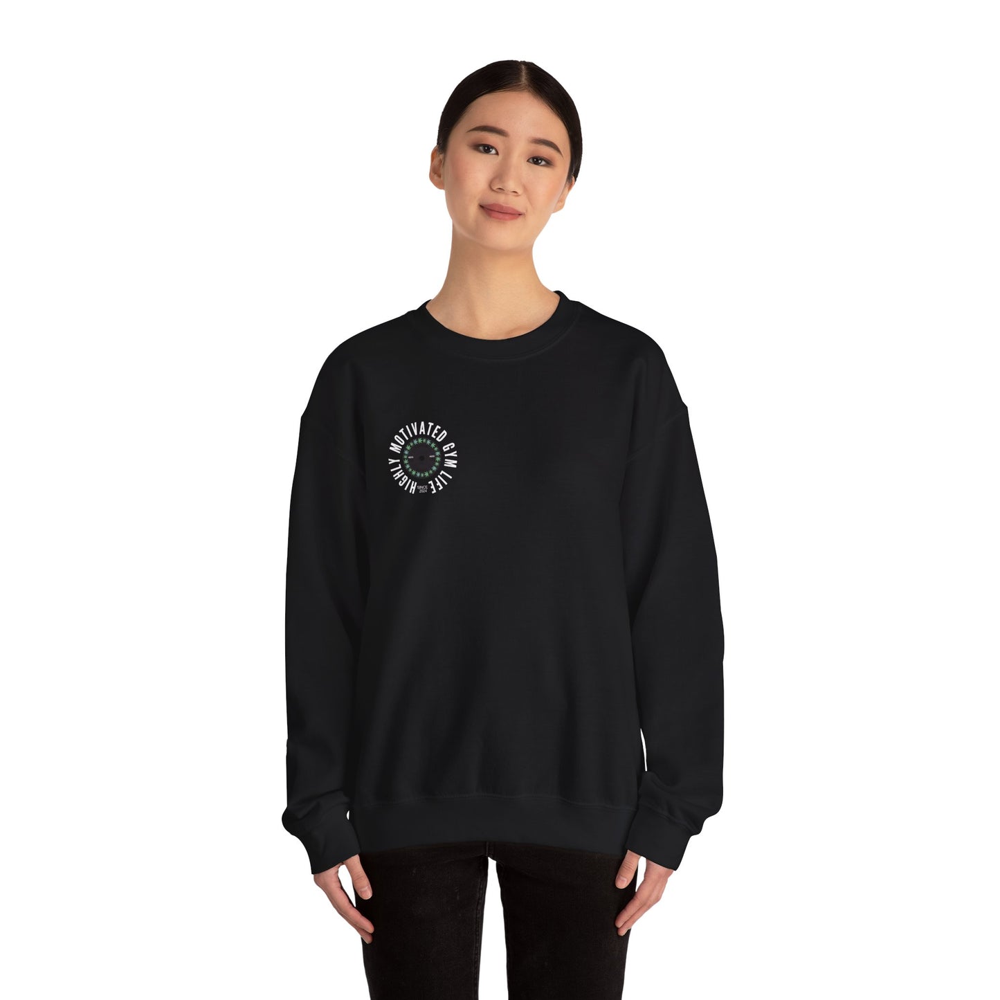 Highly Motivated Gym Sweatshirt - Crewneck Sweatshirts