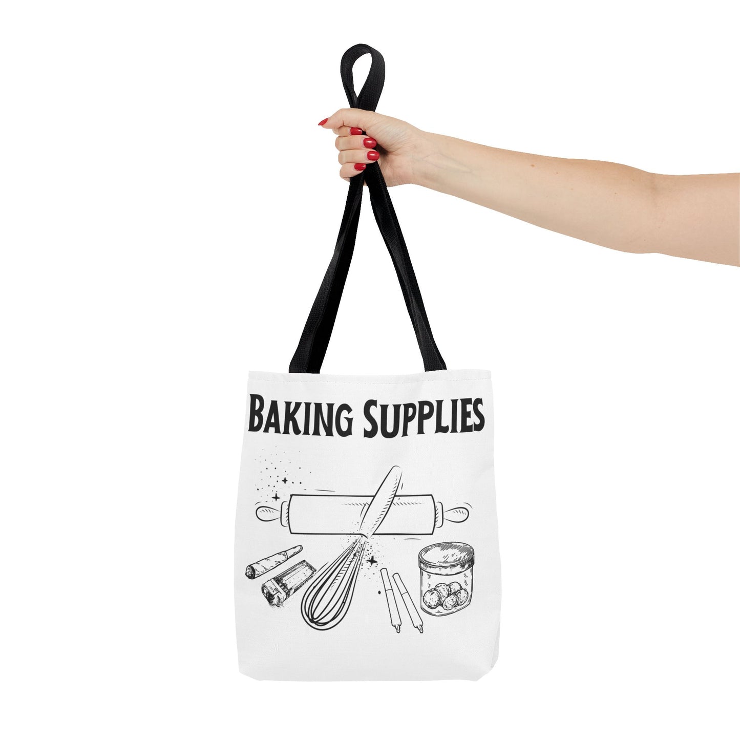 Baking Supplies Tote Bag - Perfect for Bakers and Cooking Enthusiasts